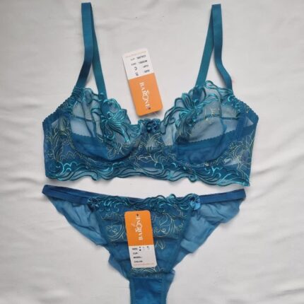 ست شورت و سوتین مدل توری فنردار  کد 224